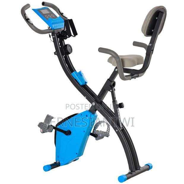 Foldable Exercise Bike From Homecom · Photo 5