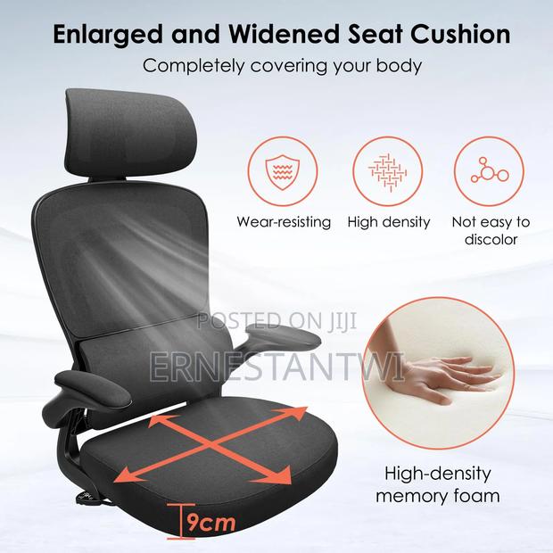 Flip-Up Armrest Ergonomic Chair From Farini, Uk · Photo 5