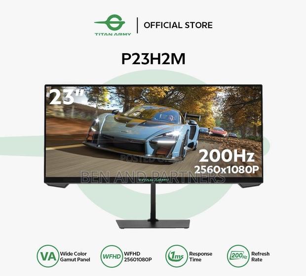 Titan Army, 24”, 200hz, 1ms, Utra-wide Gaming Monitor · Photo 1