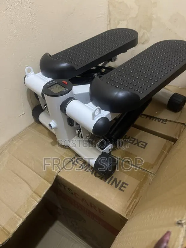 Mini Stepper With Resistance Bands–Portable Stair Stepper Machine · Photo 1