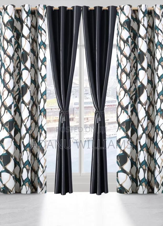 Luxury 4in1 Curtains Set ( Available in Different Colors) · Photo 1