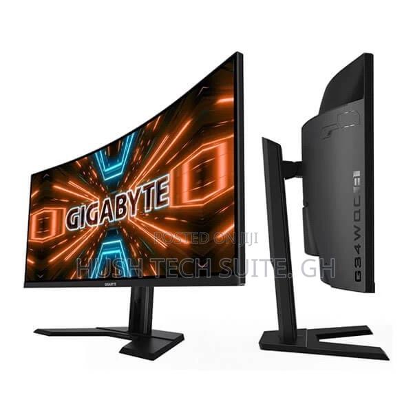 34” Gigabyte Curved 3440 X1440 Ultra Wide Gaming Monitor · Photo 3
