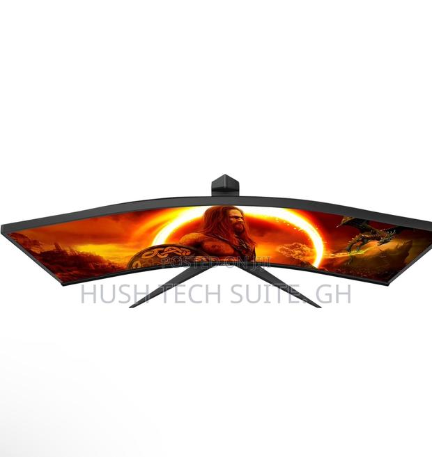 34” Aoc 3440x1440 QHD Curved Ultra Wide Gaming Monitor · Photo 4
