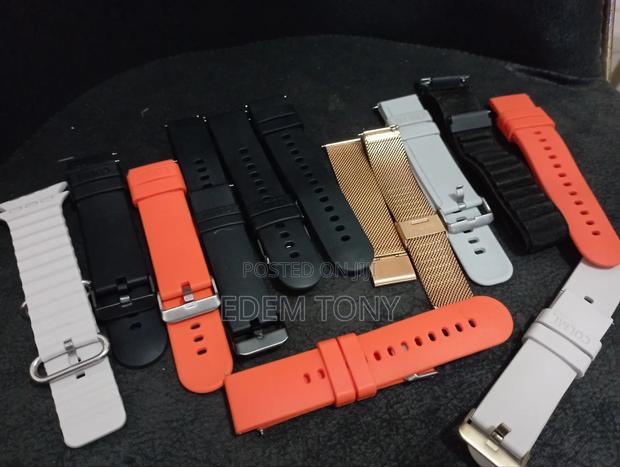 22" Silicone Metal Smart Watch Straps Available · Photo 1