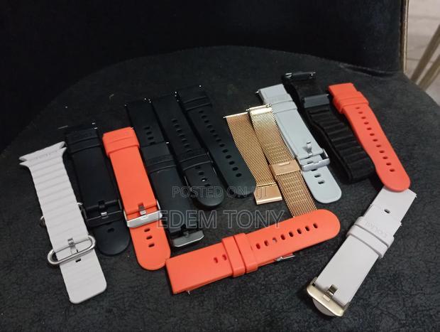 22" Silicone Metal Smart Watch Straps Available · Photo 2
