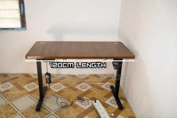Electric Height Adjustable Standing Desk (Dual Motor) – 120cm × 60cm · Photo 1