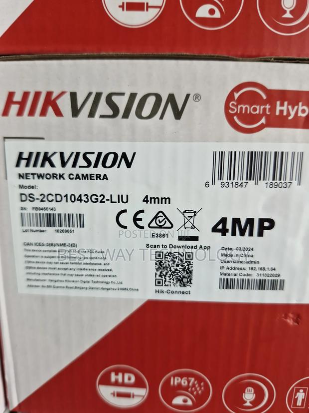 4mp Ip Poe Camera Hybrid · Photo 7