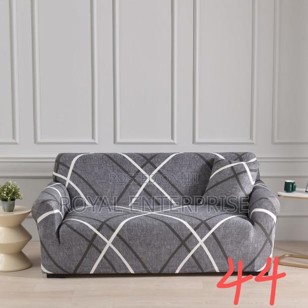 Stretch, Fit, and Protect; Elastic Sofa Cover · Photo 1