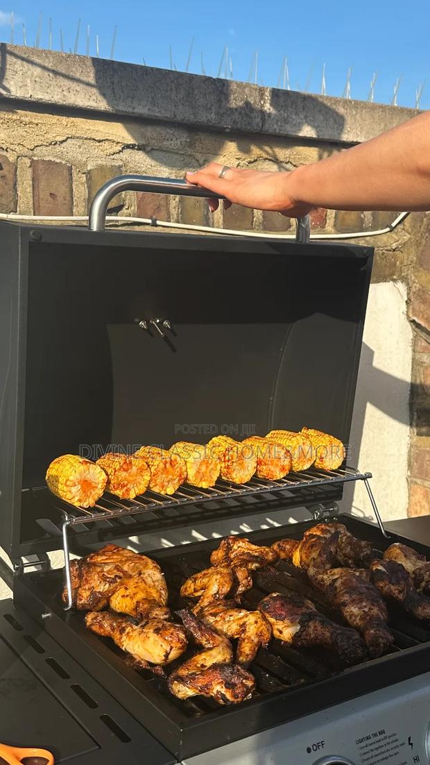 Gardenline 3burner + Side Burner Gas BBQ Grill · Photo 4