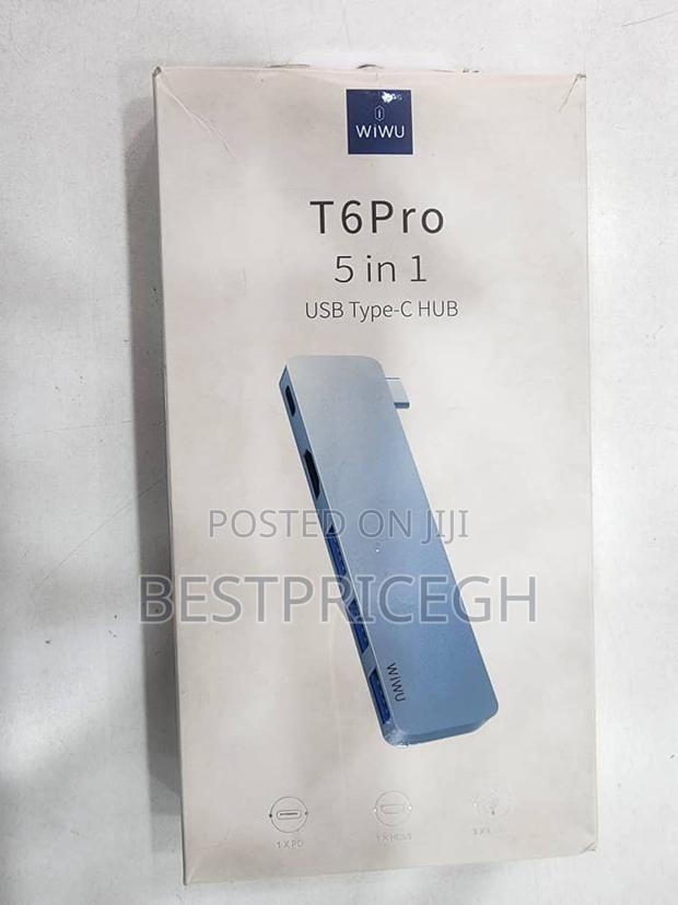 Wiwu T6 Pro T 5-in-1 Usb Type-C Hub · Photo 1