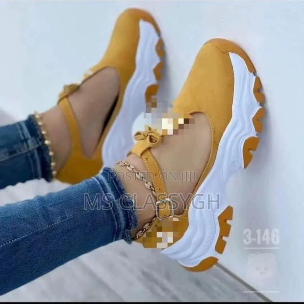 Adidas Women Shoes Thick Bottom Suede Buckle Casual Sports · Photo 2