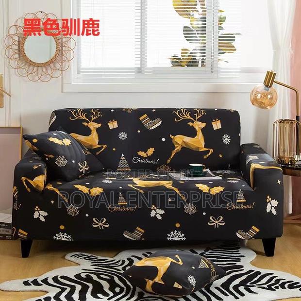 Protect Your Investment; Elastic Sofa Covers · Photo 1
