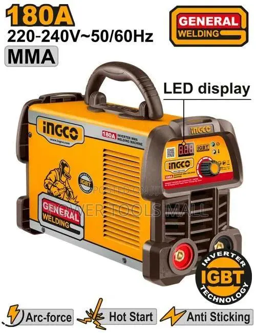 Ingco 180a Inverter Welding Machine (Ing-Mma18059) · Photo 1