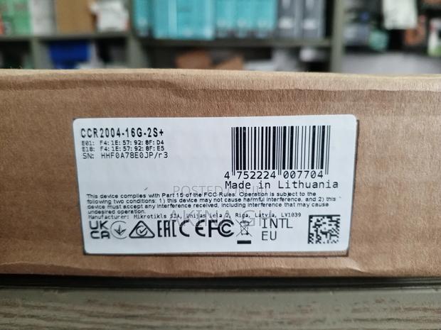 Mikrotik Cloud Core Router Ccr2004-16g-2s+ (Ccr2004-16g-2s+) · Photo 2