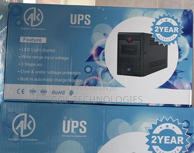 Ups 850va With Voltage Regulator 850va/360w Led · Photo 1