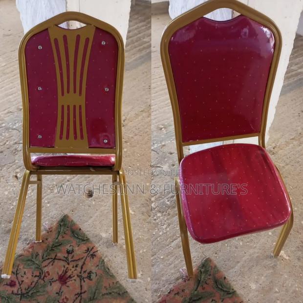 Church Chair With Metal Frame at Back · Photo 1