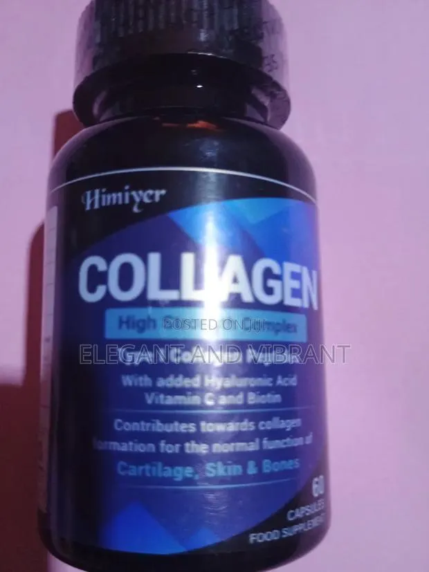 Collagen Type 1, 60 Capsules With Vitamin C and Biotin · Photo 1