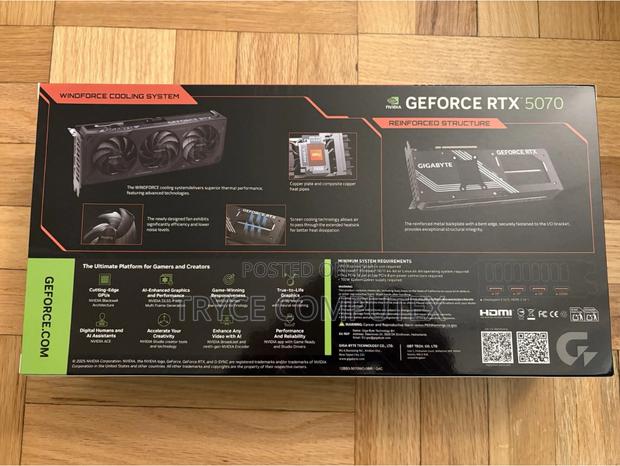 Gigabyte Geforce RTX 5070 Windforce Oc Graphic Card · Photo 2