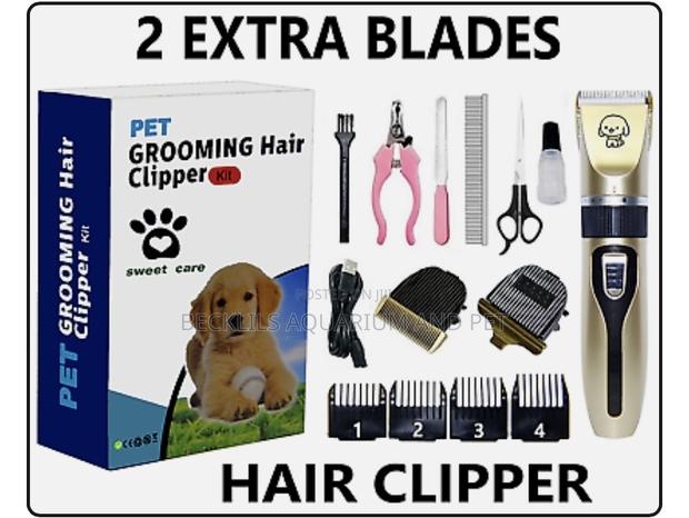 Rechargeable Cordless Dog Cat Grooming Set · Photo 1