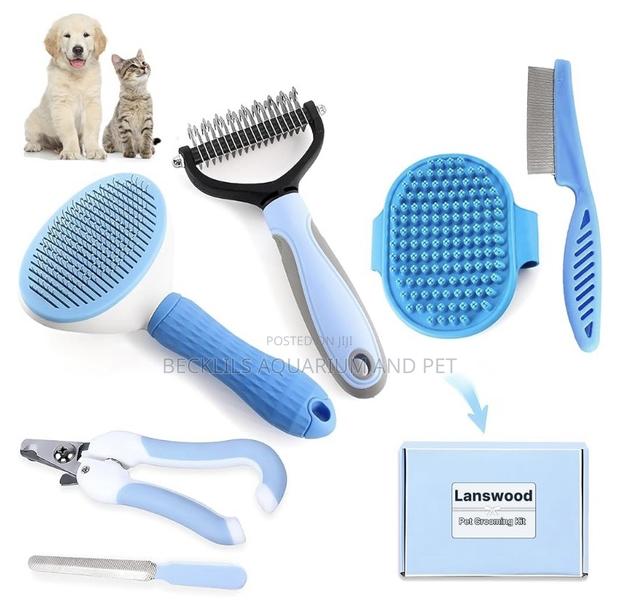 Dog Brush Grooming Set (6 Pieces) · Photo 1
