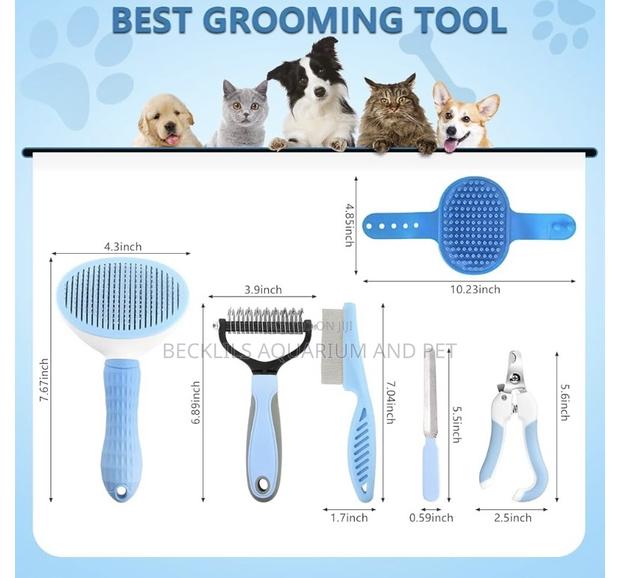 Dog Brush Grooming Set (6 Pieces) · Photo 2