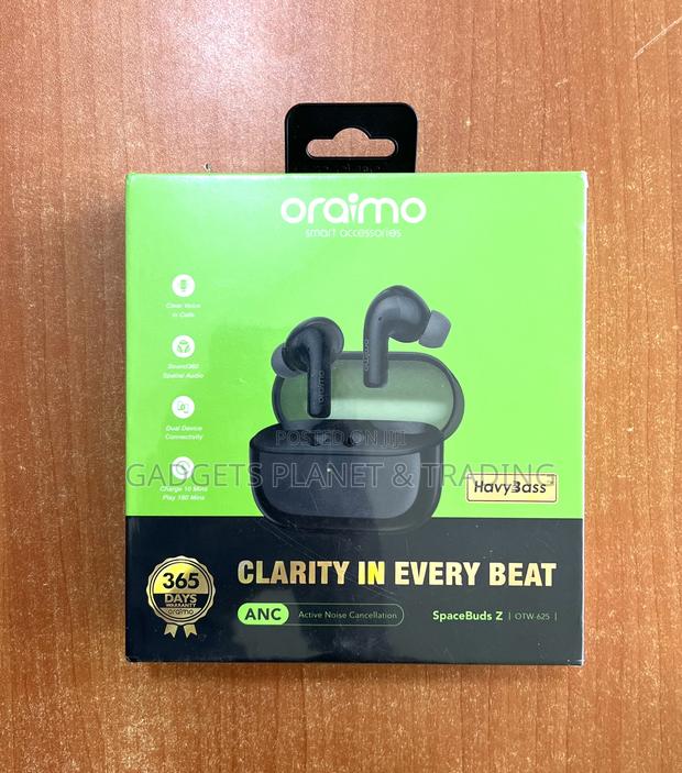 Oraimo Spacebuds Z Anc True Wireless Earbuds + Spatial Audio · Photo 1