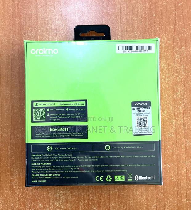 Oraimo Spacebuds Z Anc True Wireless Earbuds + Spatial Audio · Photo 2