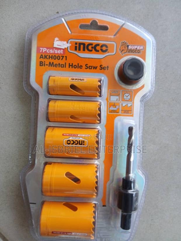 Ingco Bi-Metal Hole Saw Set 7pcs · Photo 1