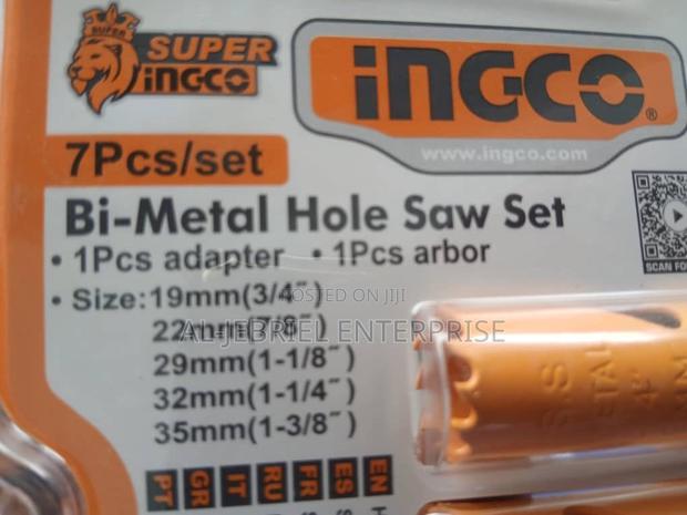 Ingco Bi-Metal Hole Saw Set 7pcs · Photo 2
