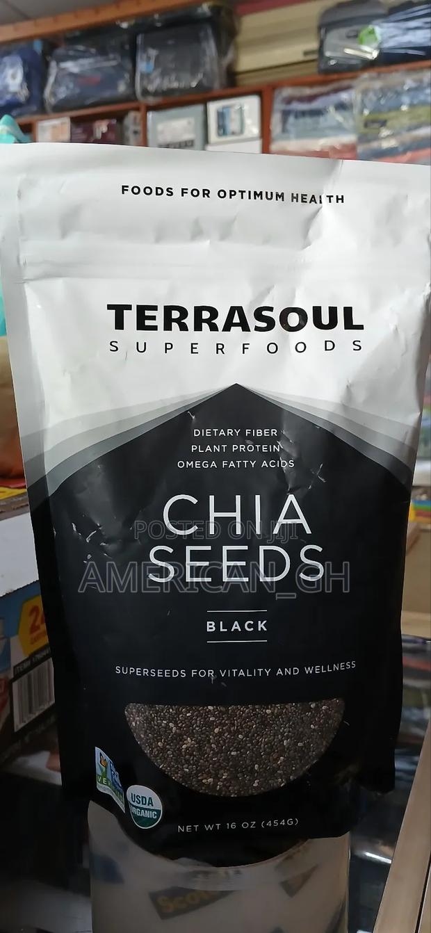 Black Chia Seeds, Vitality and Wellness, 454g · Photo 1