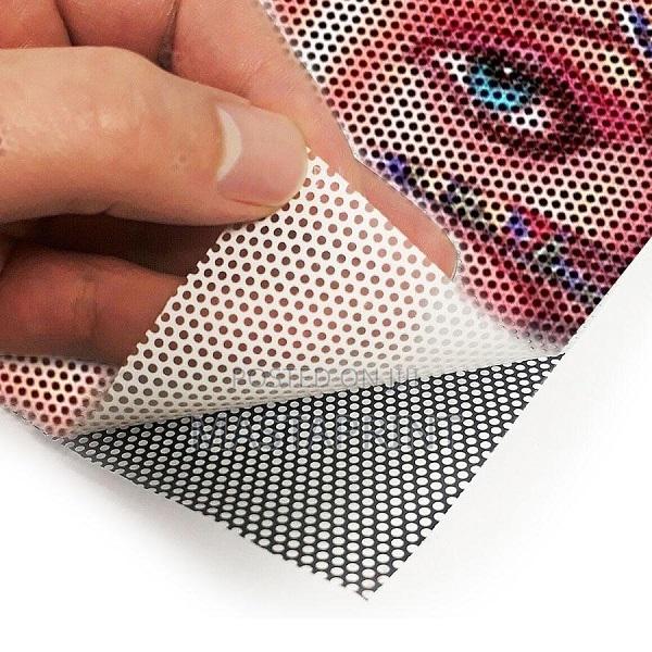 One Way Vision Sticker / Perforated Vinyl Sticker · Photo 5