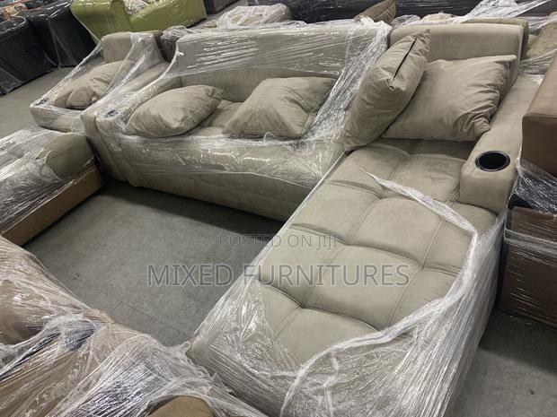 Modern Living Room Sofa All Leather · Photo 1