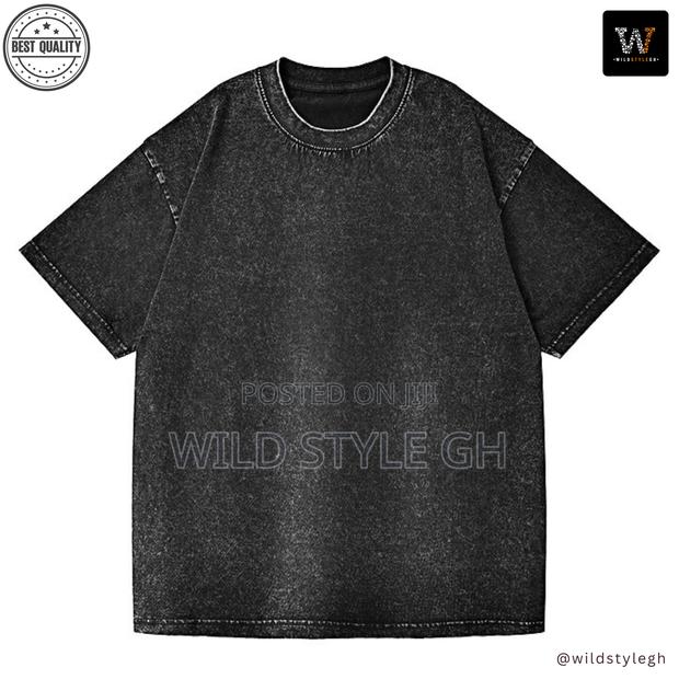 Faded Premium Cotton Acid Wash Vintage T-Shirts · Photo 6