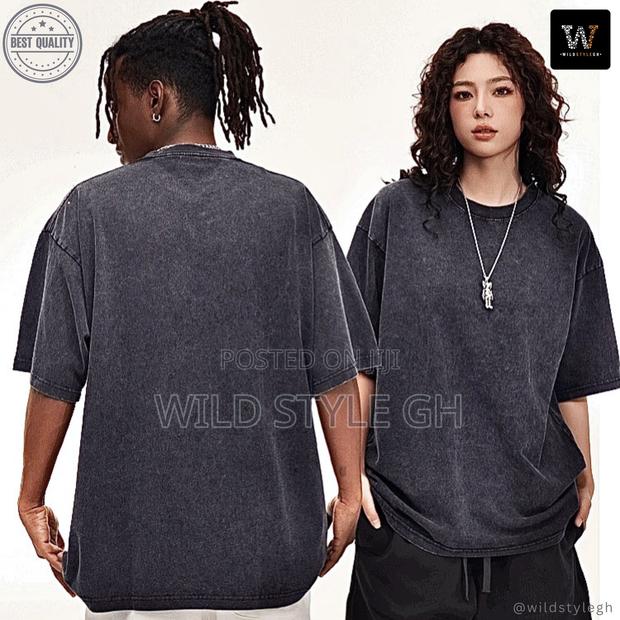 Faded Premium Cotton Acid Wash Vintage T-Shirts · Photo 2