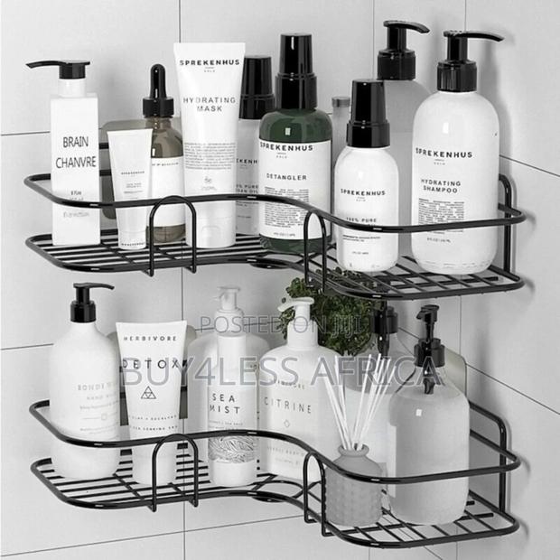 2 PCS Bathroom Shelf, Shower Caddy Rack · Photo 1
