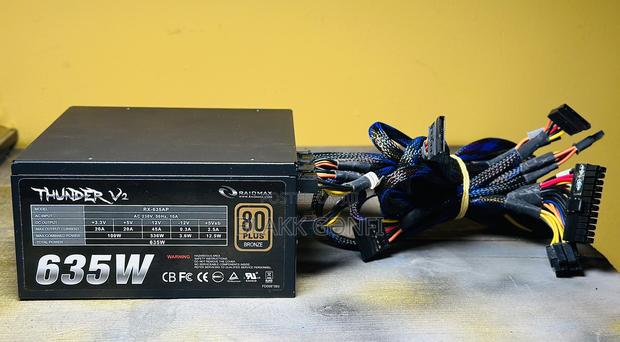 Raidmax Thunder V2 635w Modular Power Supply · Photo 1