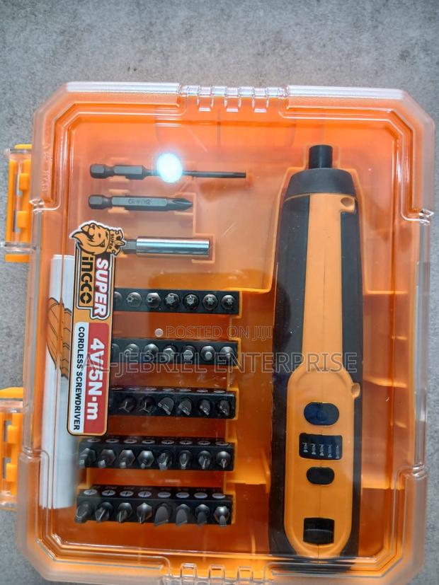 Ingco Cordless Screwdriver 41pcs · Photo 1