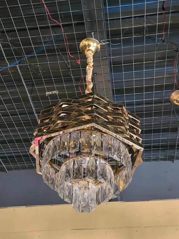 Silver E14 Chandelier Light. · Photo 6
