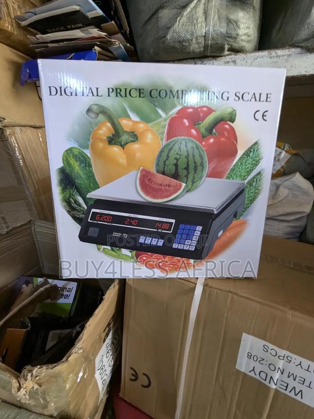Digital Stainless Steel Pricing Computing Scale 40kg Max · Photo 1