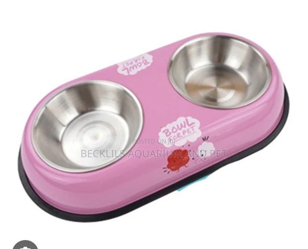 2 in 1 Stainless Dog N Cat Bowls · Photo 1