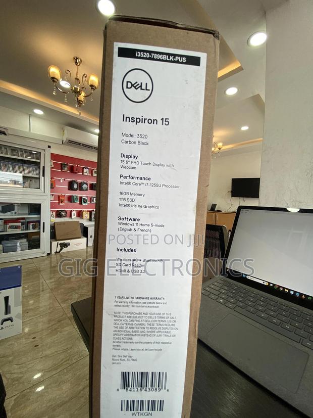 New Laptop Dell Inspiron 15 16GB Intel Core i7 SSD 1T · Photo 3