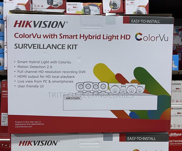 Hikvision 8ch Kit 2mp/1080p Full-Color Vu + Audio · Photo 2