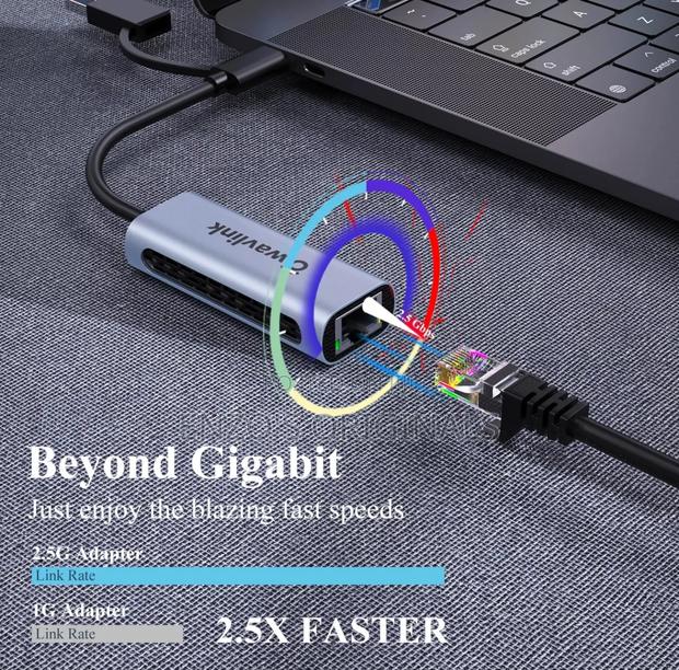 Usb-c To 2.5g Gigabit Ethernet Adapter Rj45 Lan Network Port · Photo 7