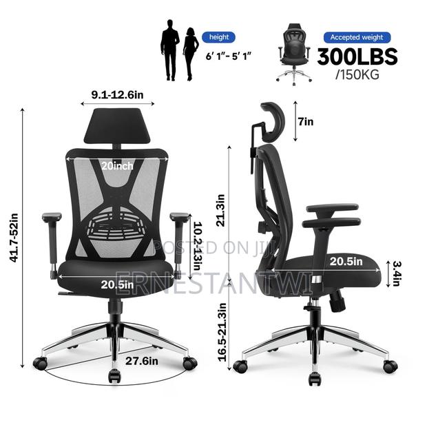 Ticova Ergonomic Mesh Office Chair From Uk · Photo 2