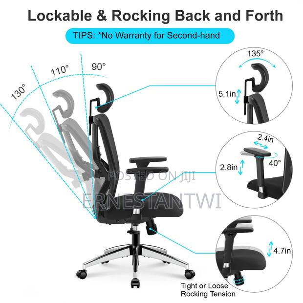 Ticova Ergonomic Mesh Office Chair From Uk · Photo 3
