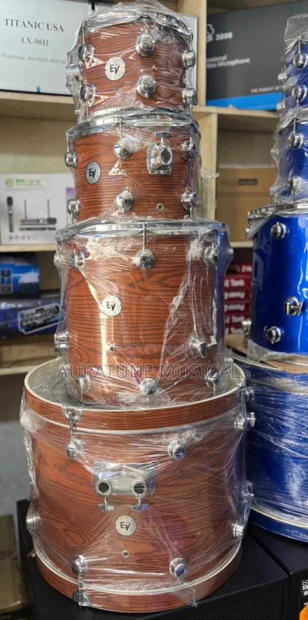 Ev 5-Set Drumset (Brown) · Photo 1