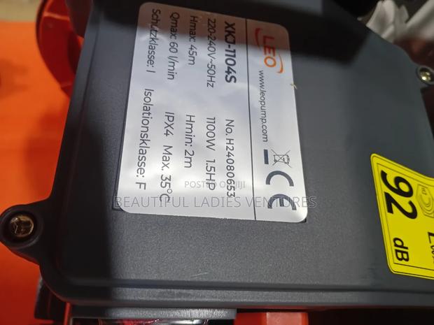 1.5hp Stainless Steel Leo Pump · Photo 3