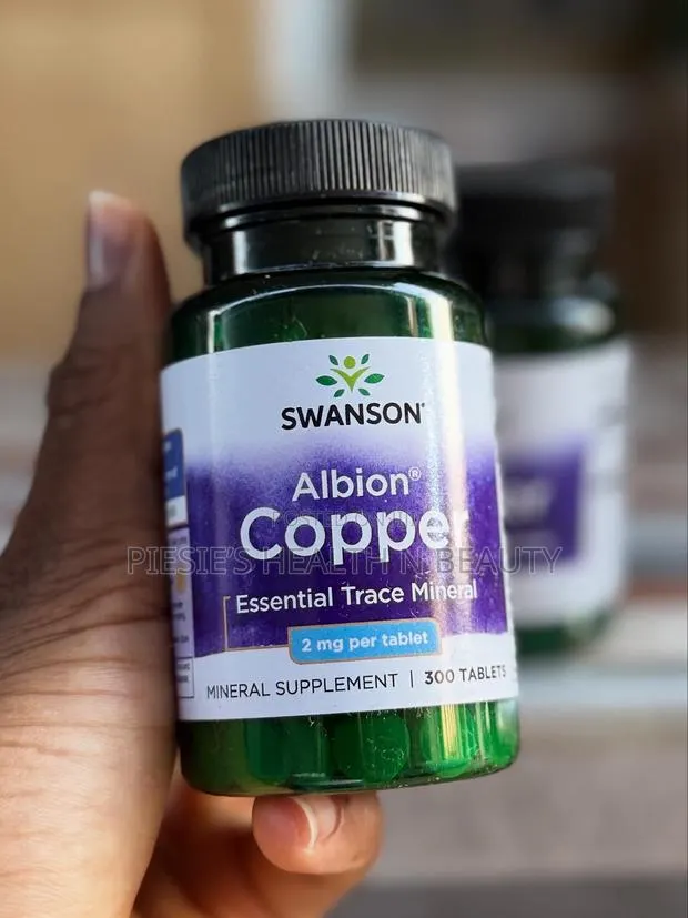 Swanson Albion Copper 300 Tablets · Photo 1