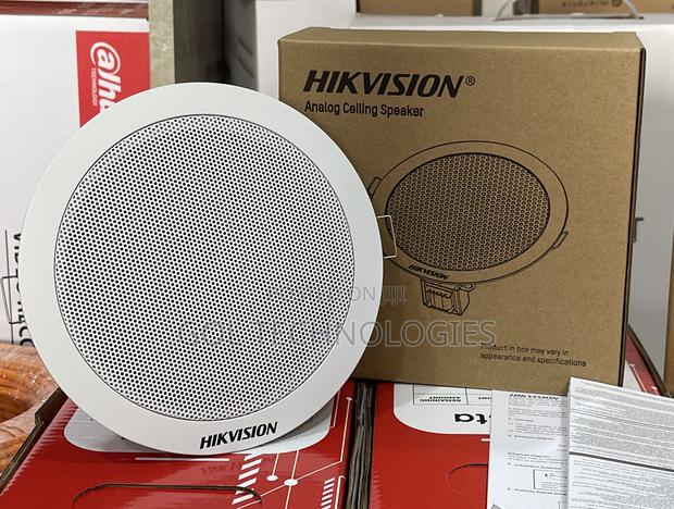 Hikvision Analog Ceiling Speaker Ds-Qae0206g1-v 6w · Photo 1