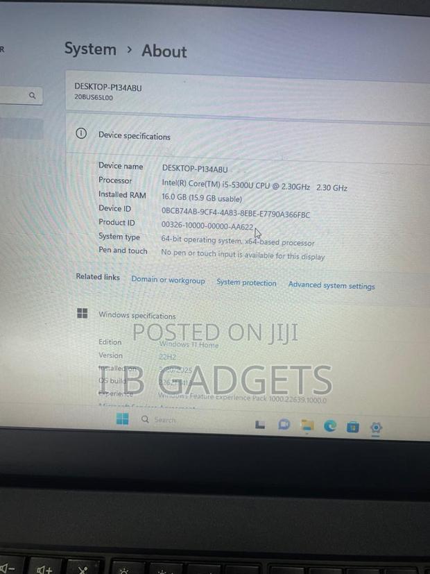 Laptop Lenovo ThinkPad T450 16GB Intel Core I5 HDD+SSD 250GB · Photo 2